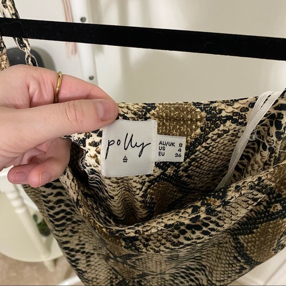 Princess Polly snake skin pattern bodysuit - Picture 2 of 3